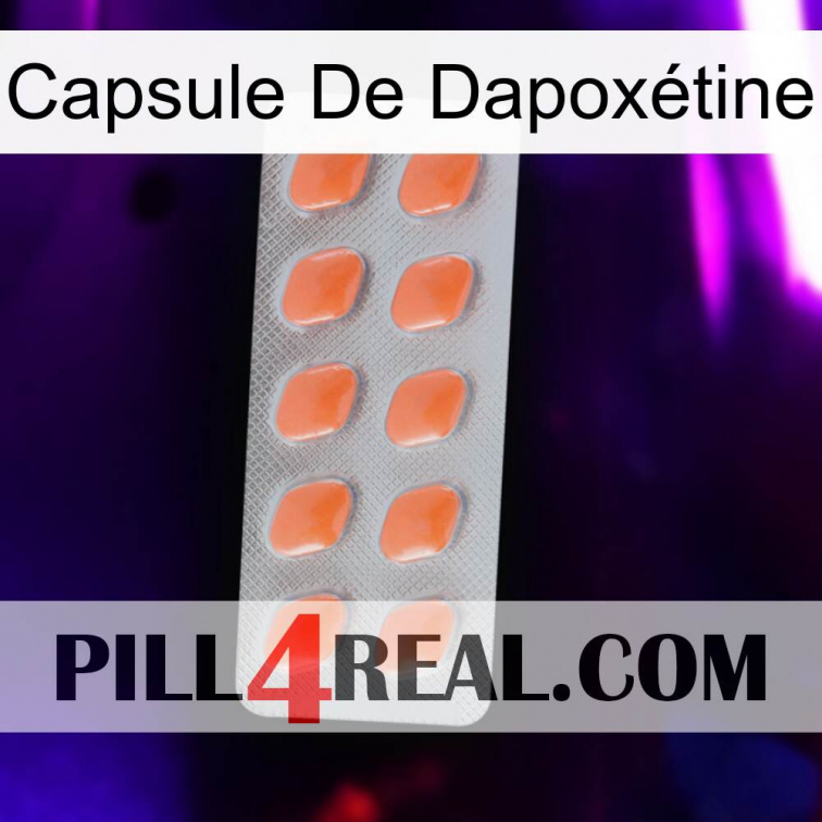 Capsule De Dapoxétine 26